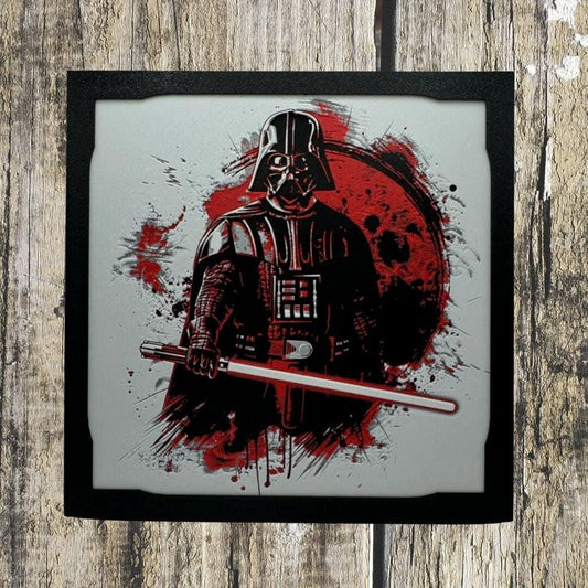 Darth Vader - Star Wars 3D Printed Picture- Wall Decor